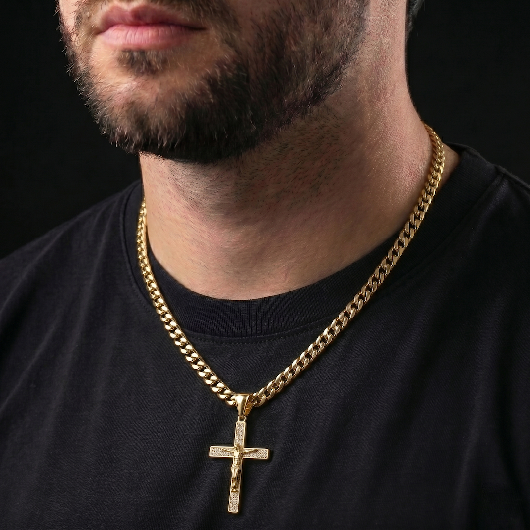 Promo Semana Santa (Cadena Hombre + Dije Cruz Gratis)