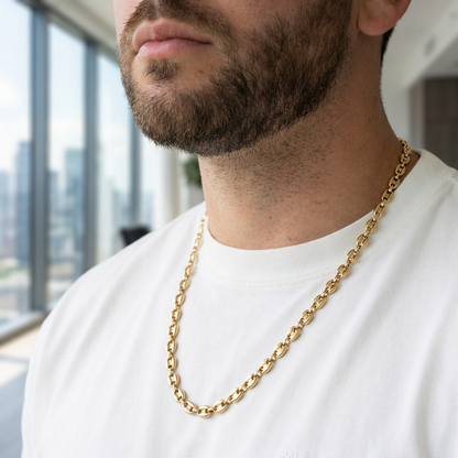 Cadena Grano de Café Hombre